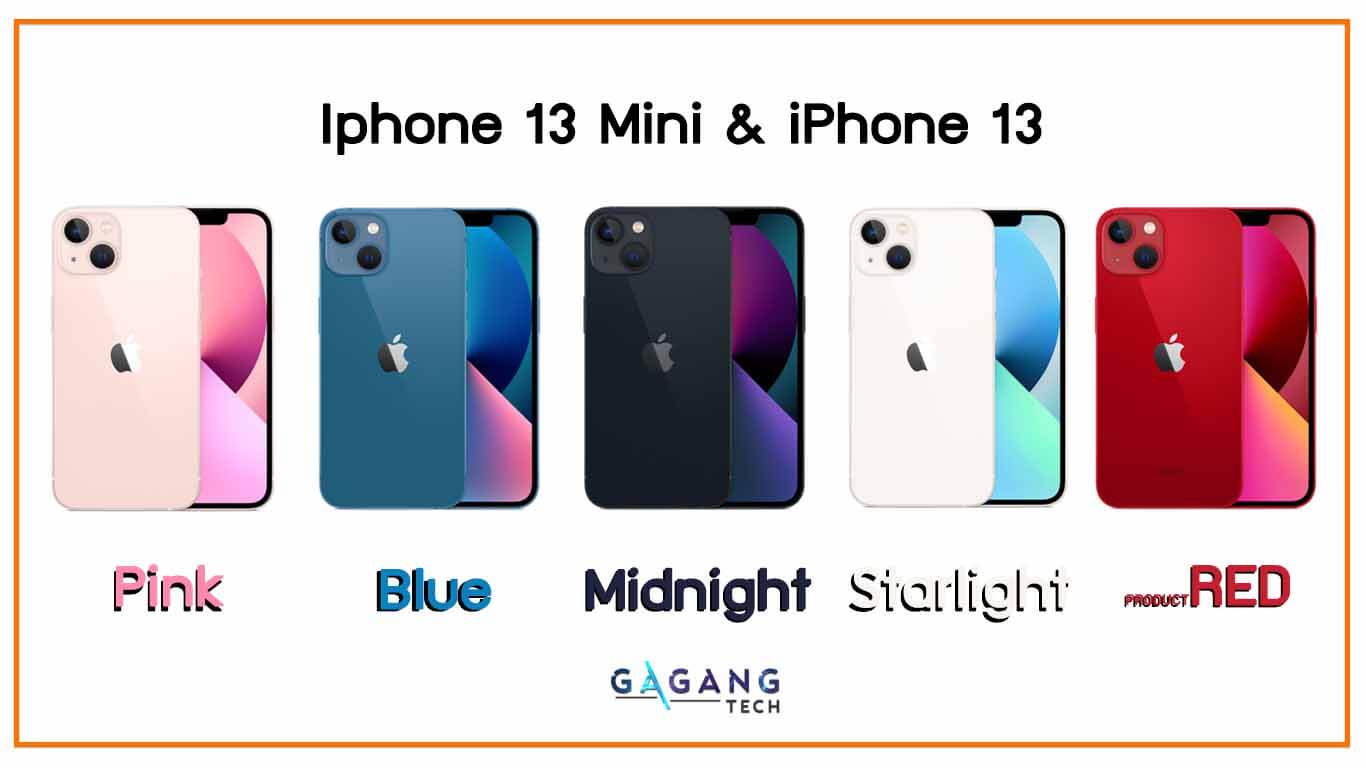 เลือกสี iPhone 13 สีอะไรดี